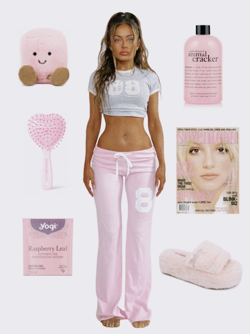 D8NTY straight leg varsity pant