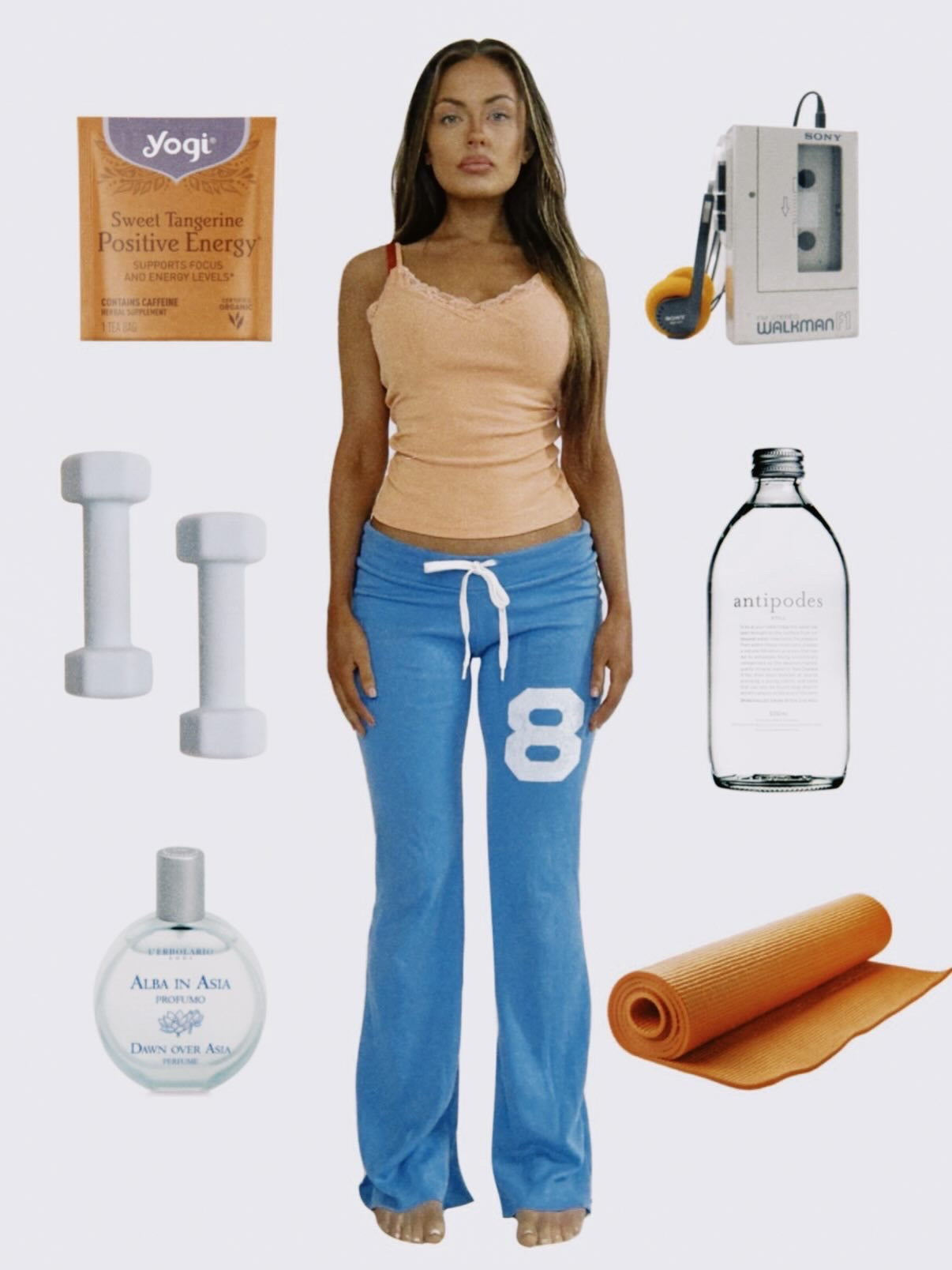 D8NTY straight leg varsity pant