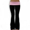 100% organic cotton foldover flare