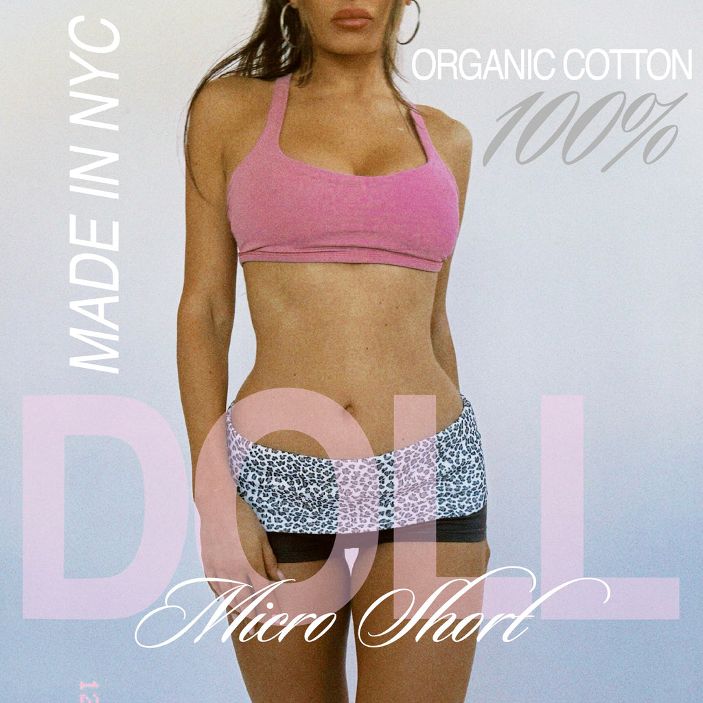 100% organic cotton micro-short