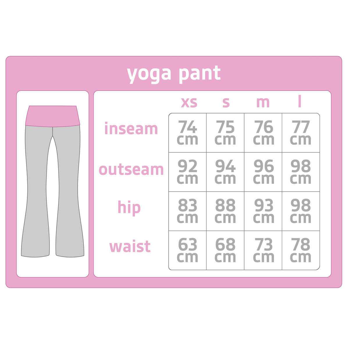 organic cotton yoga pant